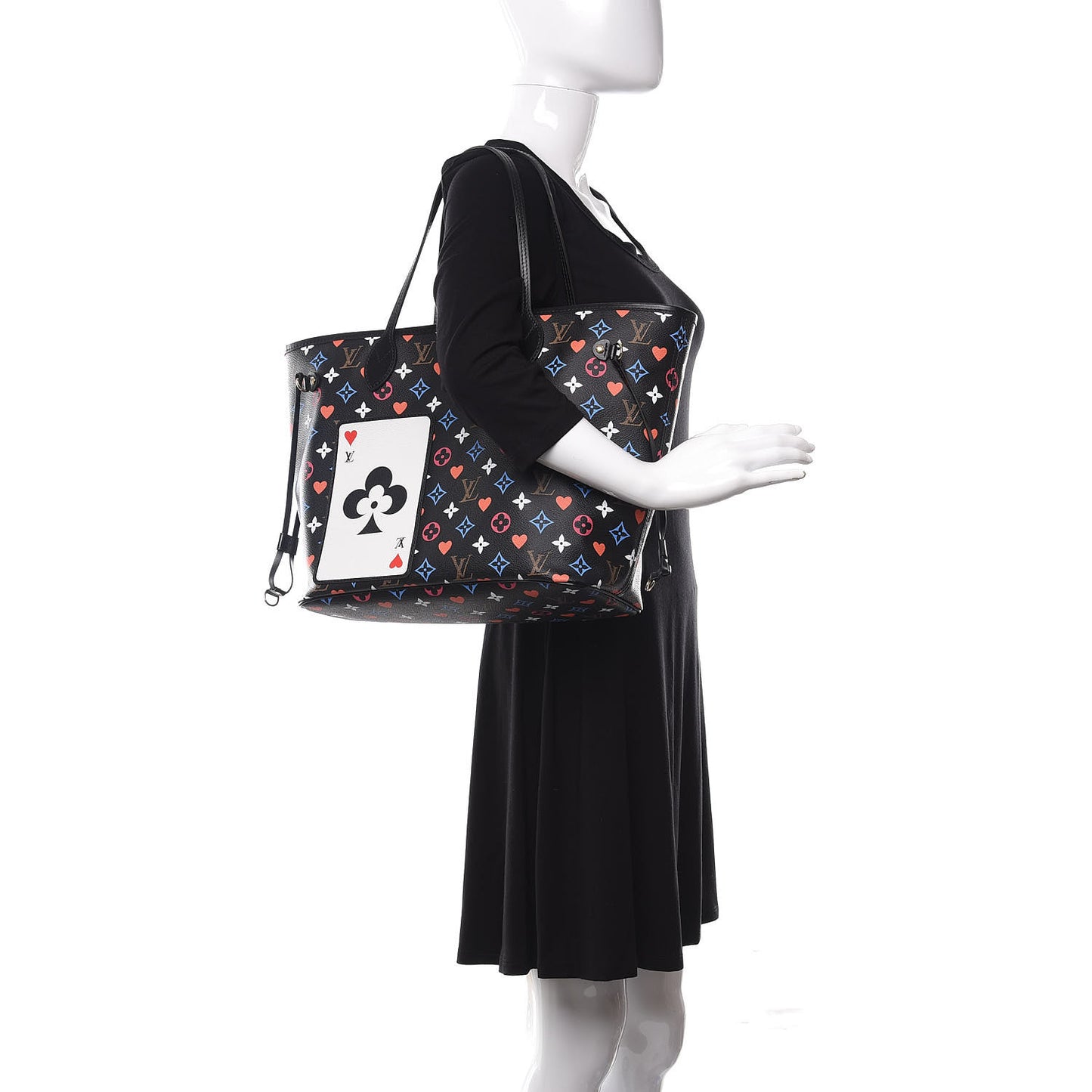 Game On Neverfull MM Black