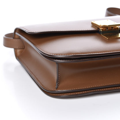 Celine Box Calfskin Medium Classic Box Flap Bag Camel 8 of 10