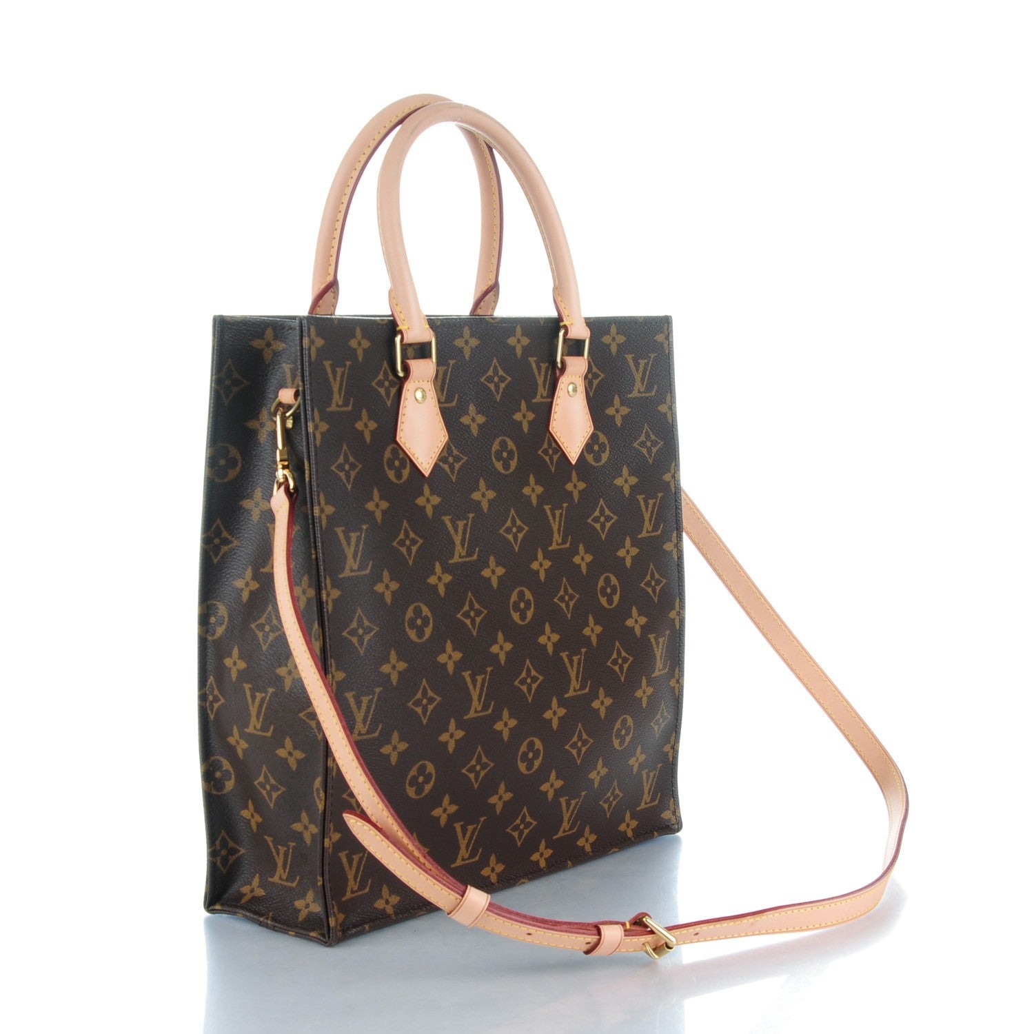 Louis Vuitton Monogram Sac Plat PM 3 of 8