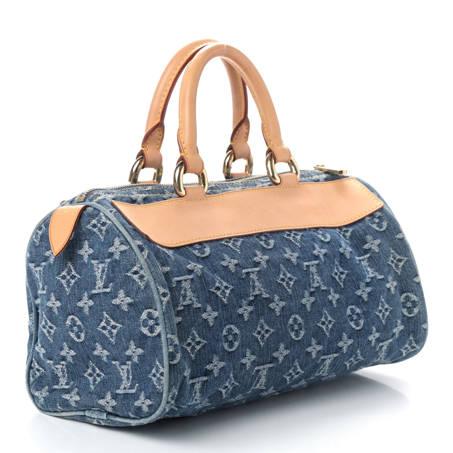 Monogram Denim Neo Speedy Blue