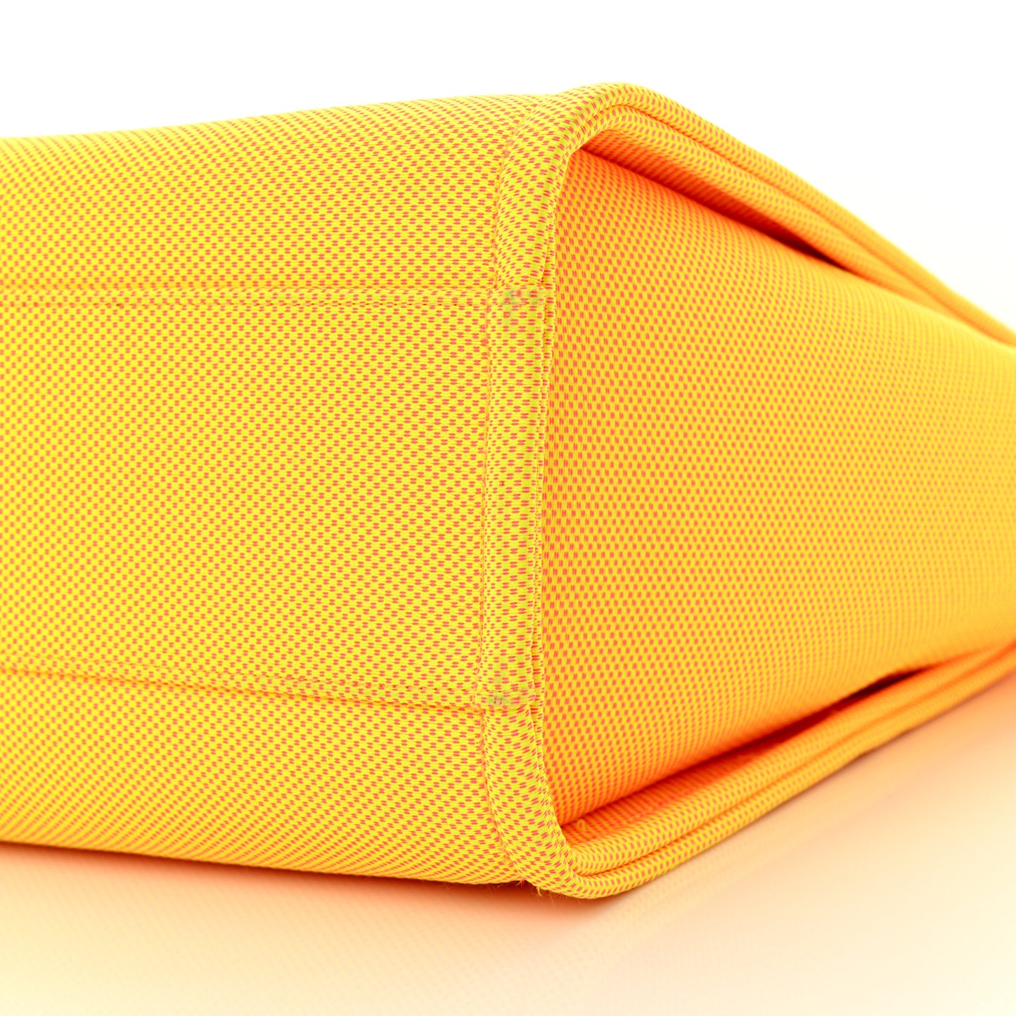 Mixed Fibers Small Deauville Tote Yellow Orange