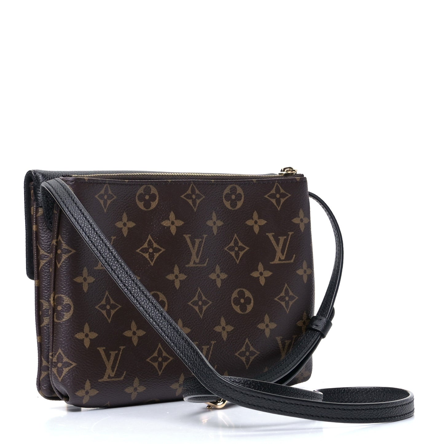 Monogram Twice Pochette Black