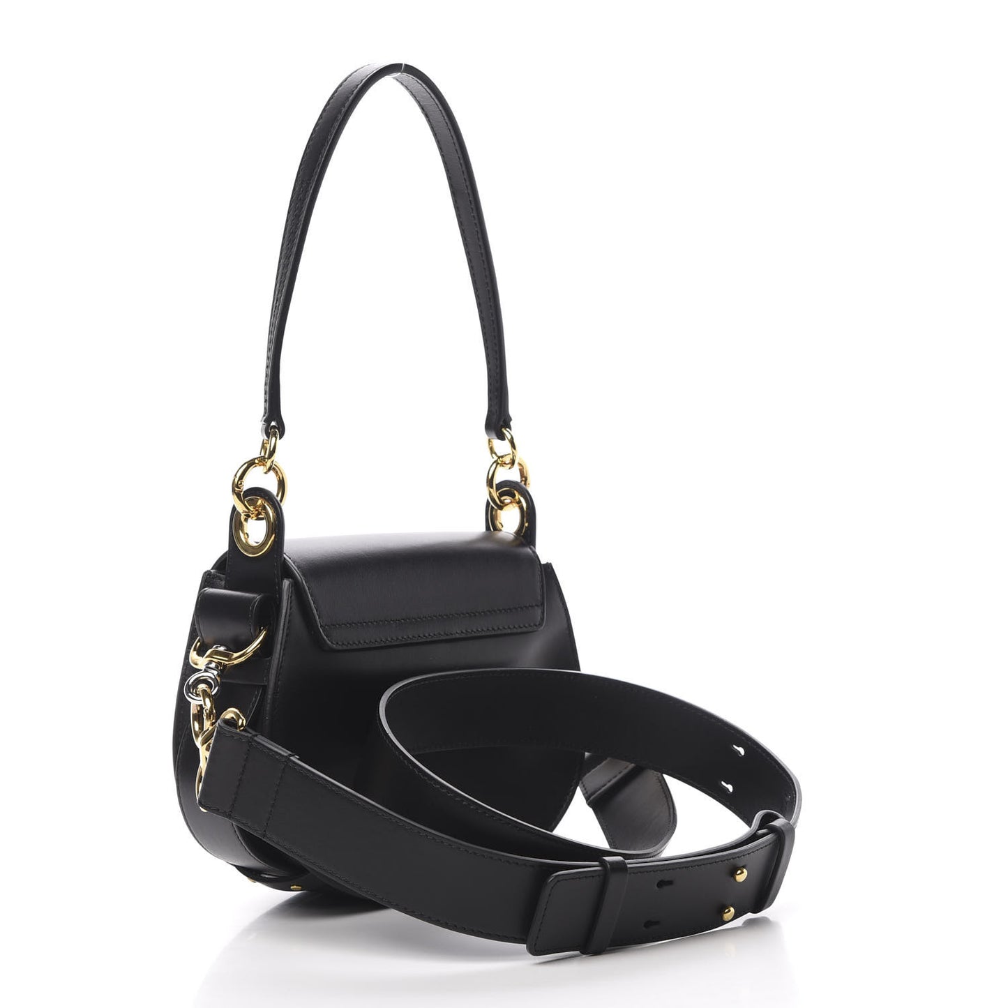 Calfskin Small Tess Bag Black