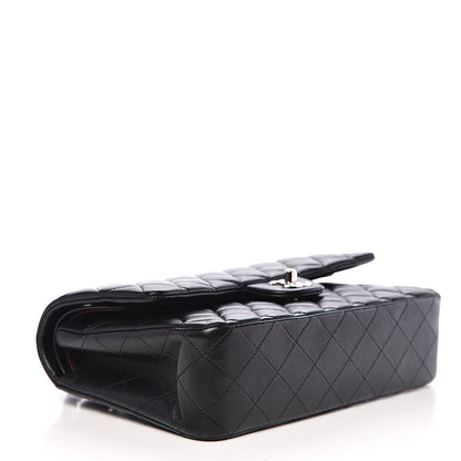 Chanel Lambskin Quilted Medium Double Flap Black 3 of 15