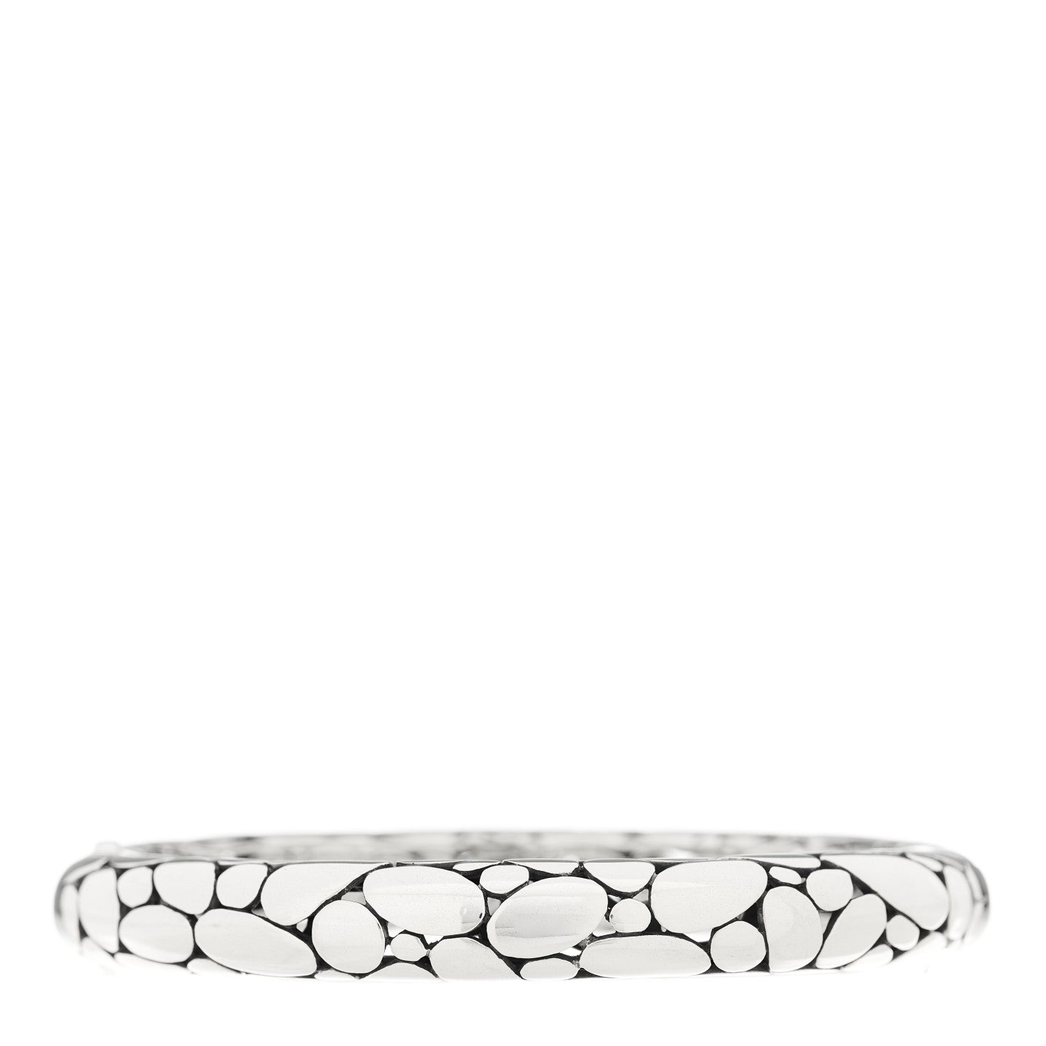 John Hardy Sterling Silver Kali Hinged Bangle Bracelet 2 of 3