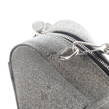 Balenciaga Glitter XS Triangle Duffle Argent Black 10 of 10