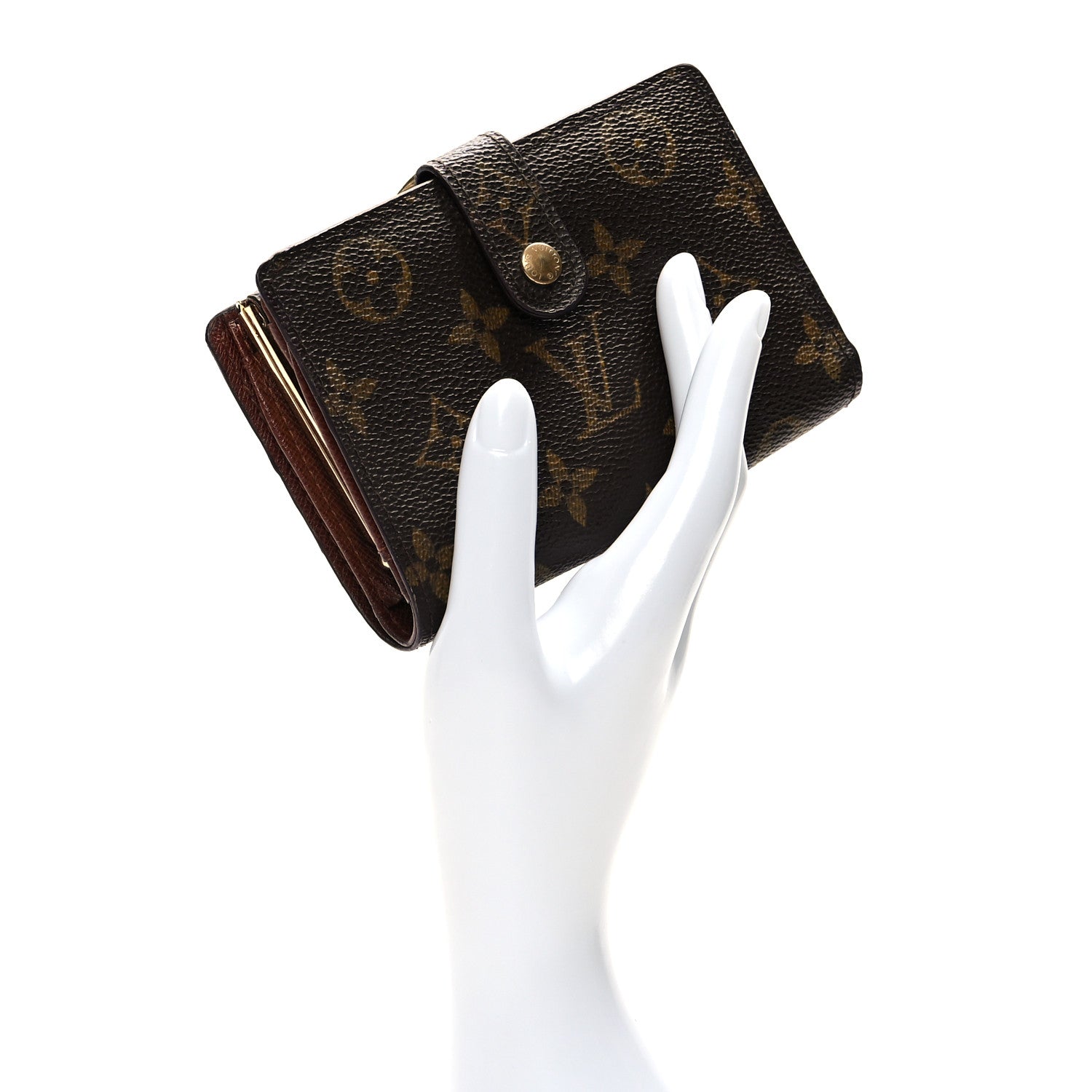 Louis Vuitton Monogram French Purse Wallet 2 of 9