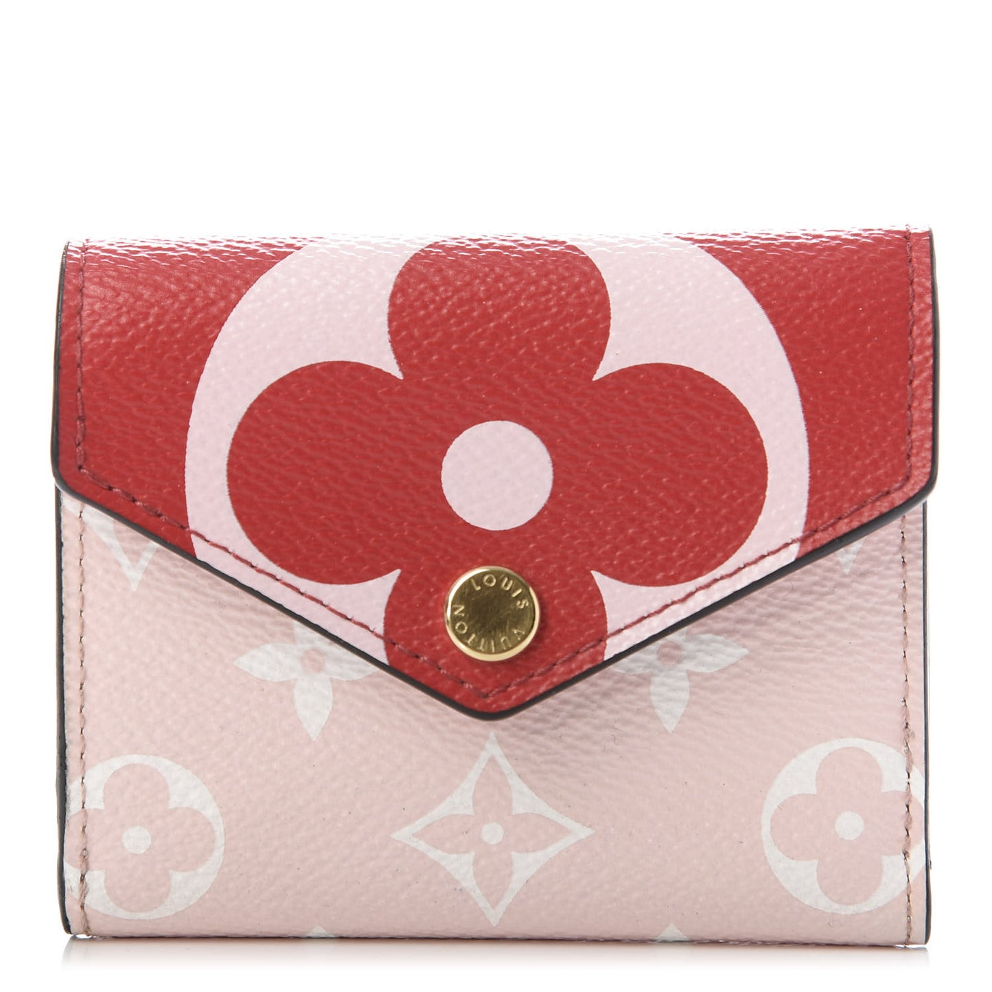 Monogram Giant Zoe Wallet Rouge Rose