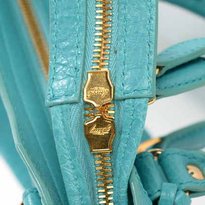 Balenciaga Agneau Giant 12 Gold Hardware Mini City Bleu Tropical 8 of 12