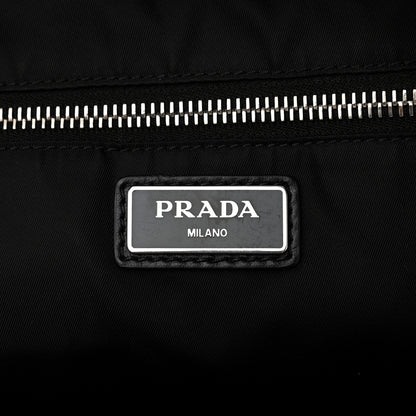 Prada Technical Nylon Harness Pocket Backpack Black Green 7 of 11