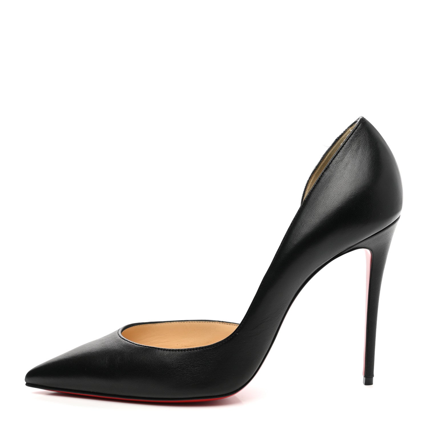 Christian Louboutin Shiny Nappa Iriza 100 Pumps 41.5 Black 1 of 10