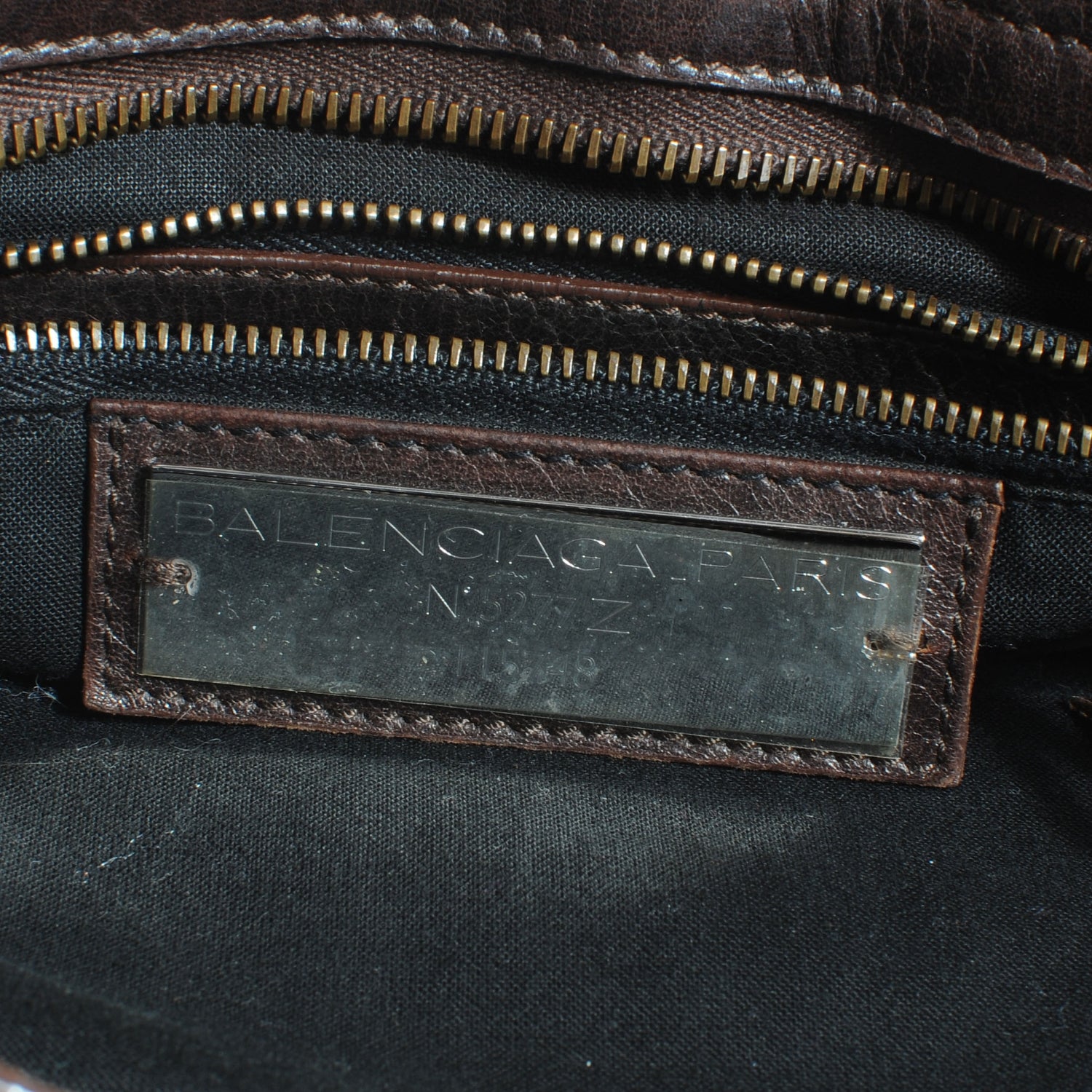 Balenciaga Chevre City Chocolate 6 of 7