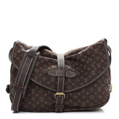 Louis Vuitton Monogram Mini Lin Saumur Ebene 1 of 12