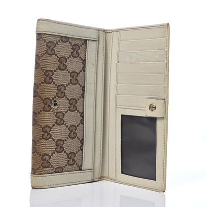 Gucci Monogram Continental Charmy Wallet White 4 of 15
