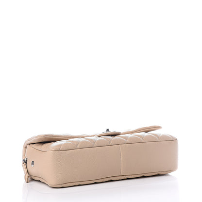 Chanel Caviar Quilted Jumbo Easy Flap Beige 3 of 10