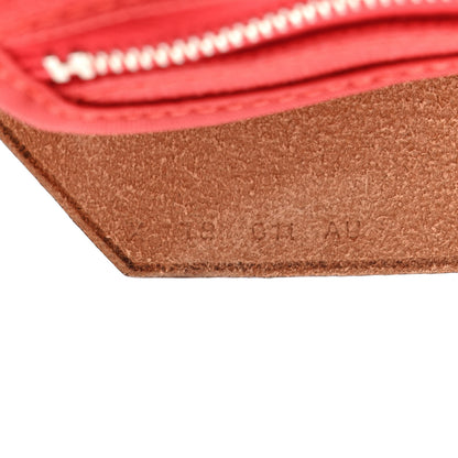 Hermes Vache Hunter Toile Herbag Zip 31 PM Rouge Tomate Natural 8 of 12