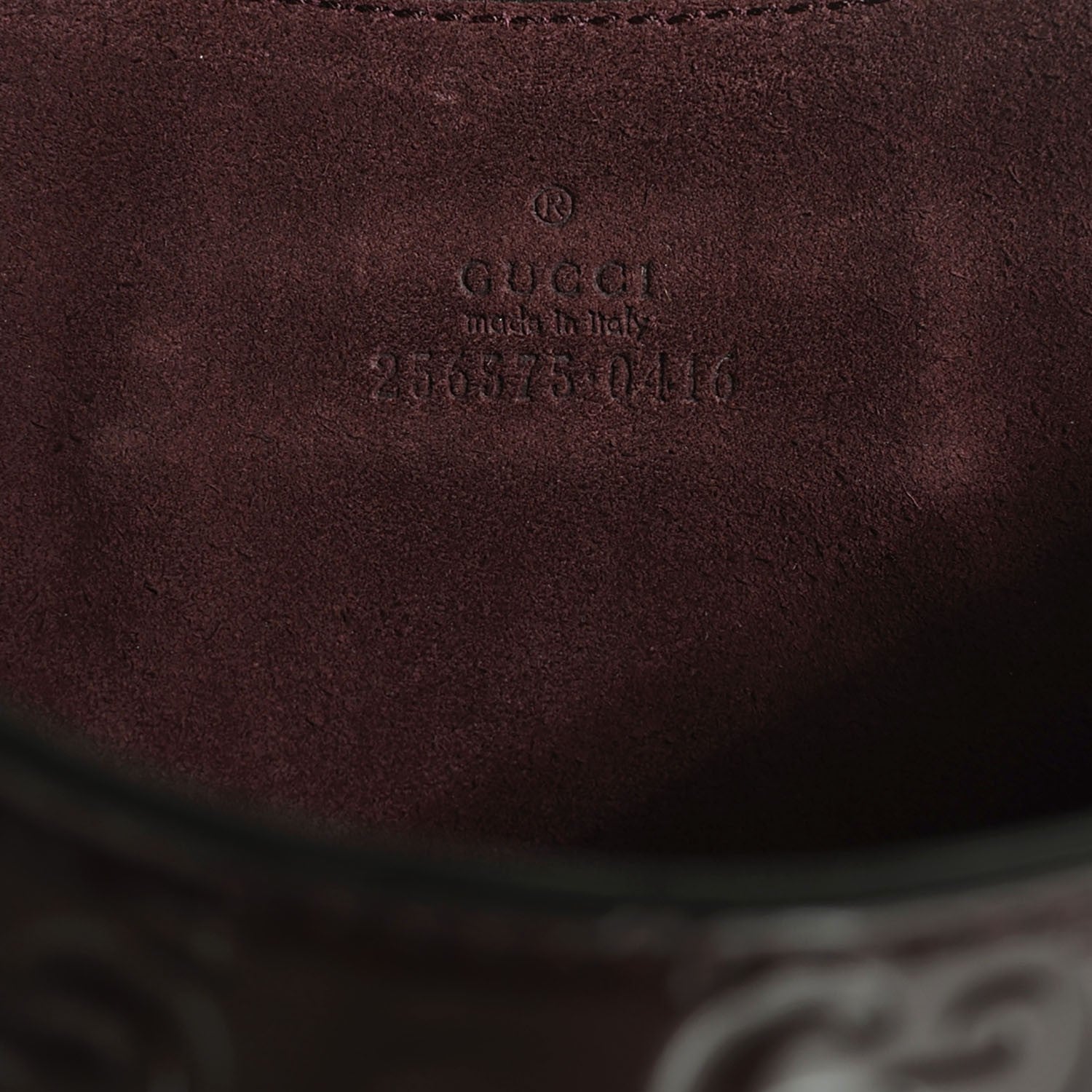 Gucci Shiny Guccissima iPad Case Burgundy 6 of 7