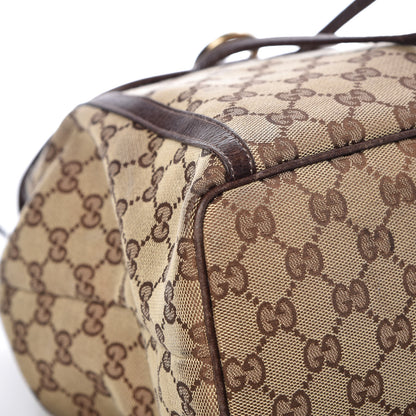 Gucci GG Monogram Flap Backpack Brown 12 of 19