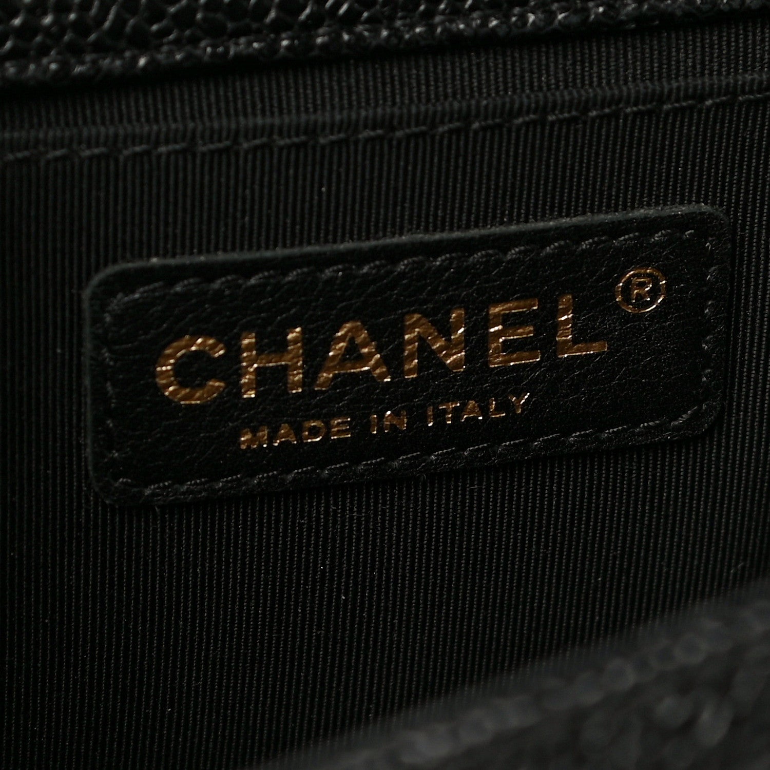 Chanel Caviar Quilted Medium Boy Flap Black 6 of 12