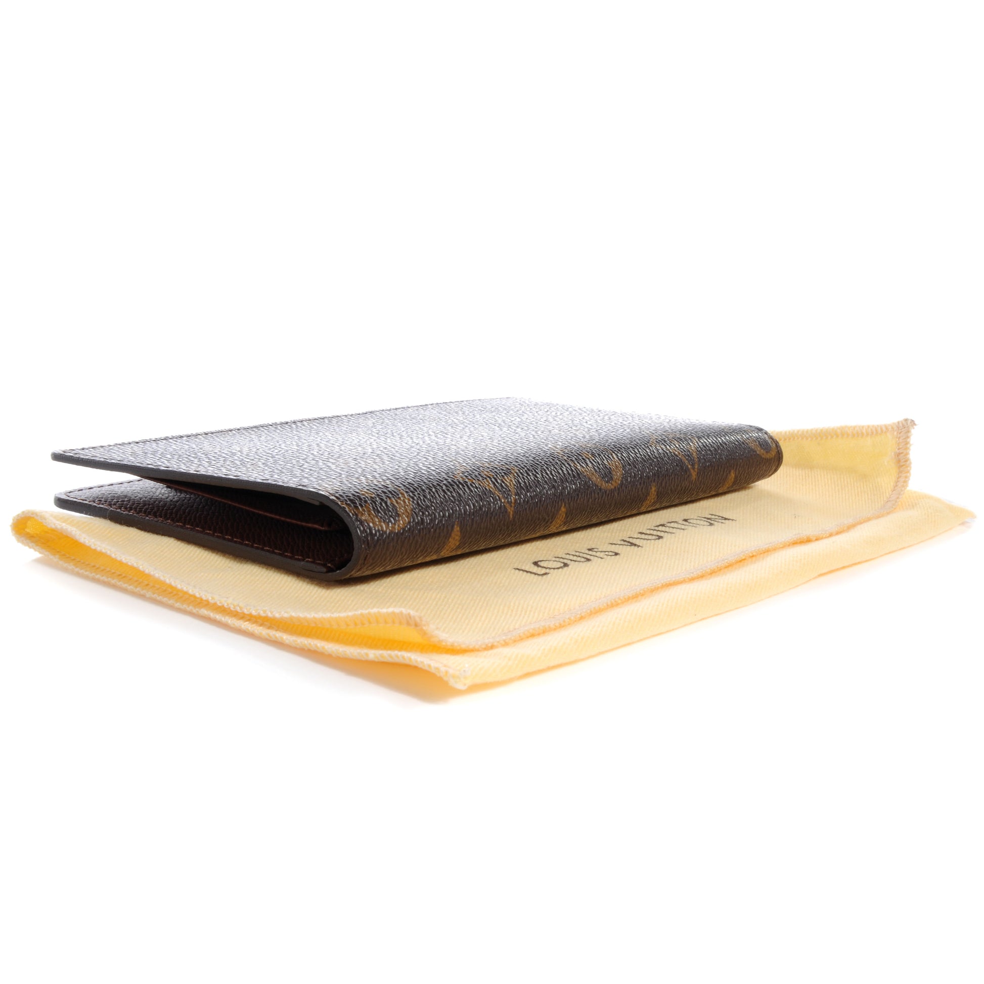 Louis Vuitton Monogram Porte Valeurs Checkbook Wallet 4 of 7