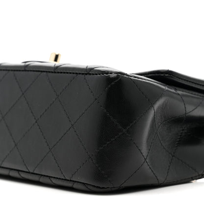Chanel Lambskin Quilted Mini Rectangular Flap Black 7 of 11