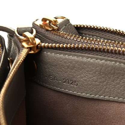 Celine Goatskin Large Trio Crossbody Bag Taupe 6 of 6