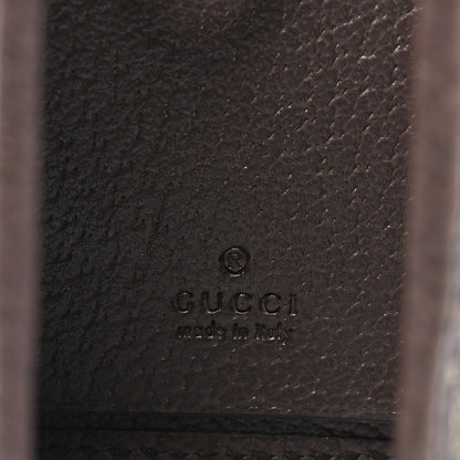 Gucci GG Supreme Monogram Web Ophidia 6 Key Holder Case Beige New Acero 6 of 7