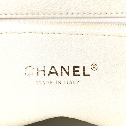 Chanel Caviar Quilted Business Affinity Backpack White 6 of 10