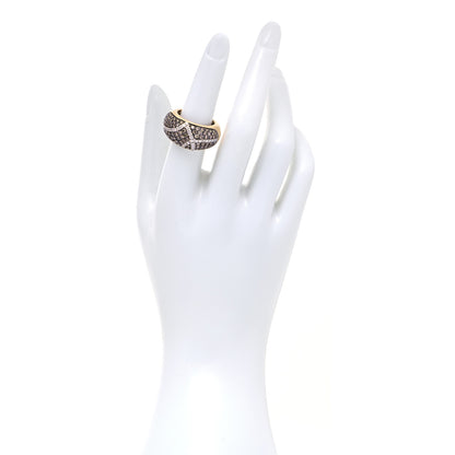 Roberto Coin 18K Yellow Gold Cognac Diamond Fantasia Ring 54 7 2 of 6