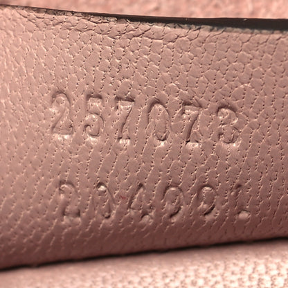 Gucci Patent Microguccissima Small Broadway Clutch Dark Cipria 7 of 9