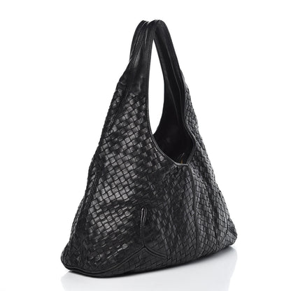 Bottega Veneta Nappa Intrecciato Ball Hobo Black 3 of 8