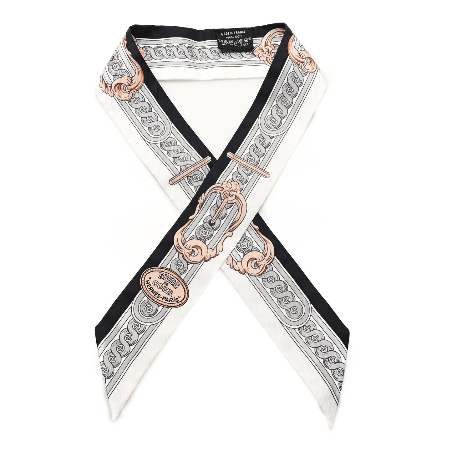 Silk Bride De Cour Twilly Black White Or Rose