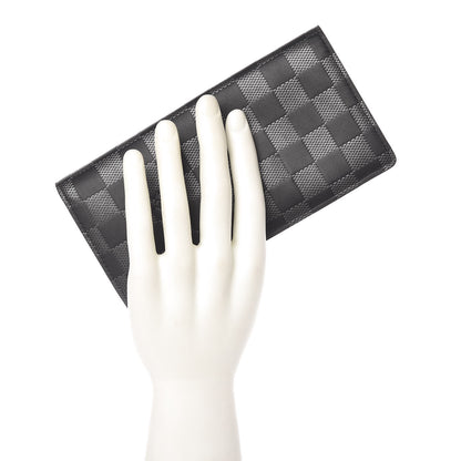 Louis Vuitton Damier Infini Brazza Wallet Onyx 2 of 7