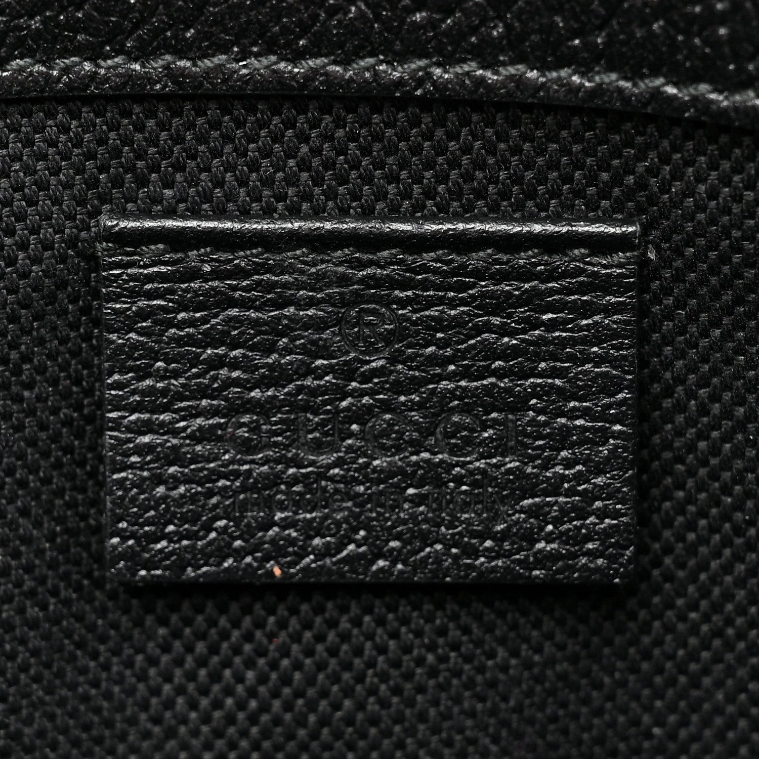 Gucci GG Supreme Monogram Psychedelic Slim Belt Bag Black 5 of 8