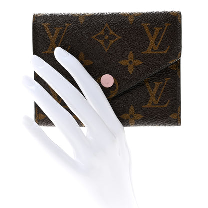 Louis Vuitton Monogram Victorine Wallet Rose Ballerine 2 of 6
