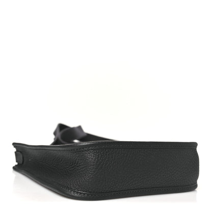 Hermes Taurillon Clemence Evelyne TPM Black 4 of 11