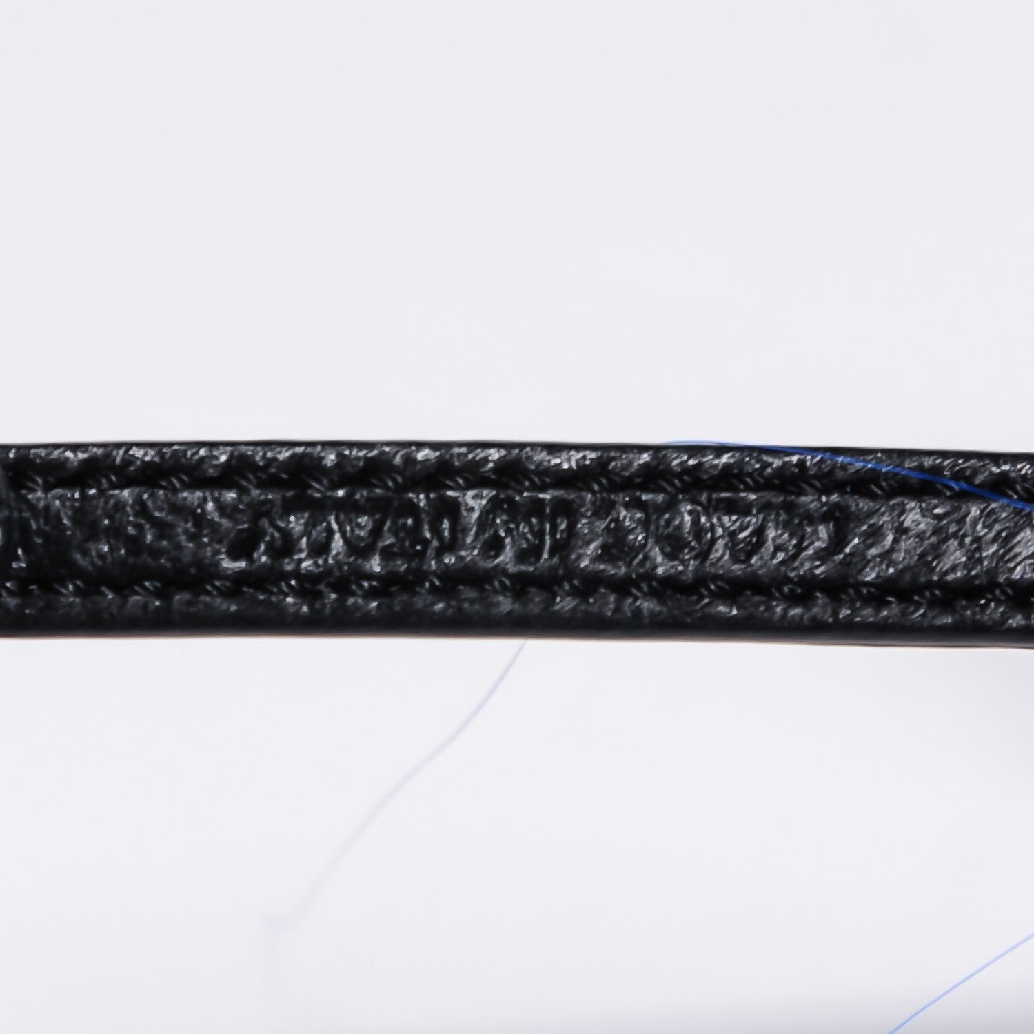 Fendi Mink Fox Goat Fur Mini Karlito Bag Charm Blue 3 of 4