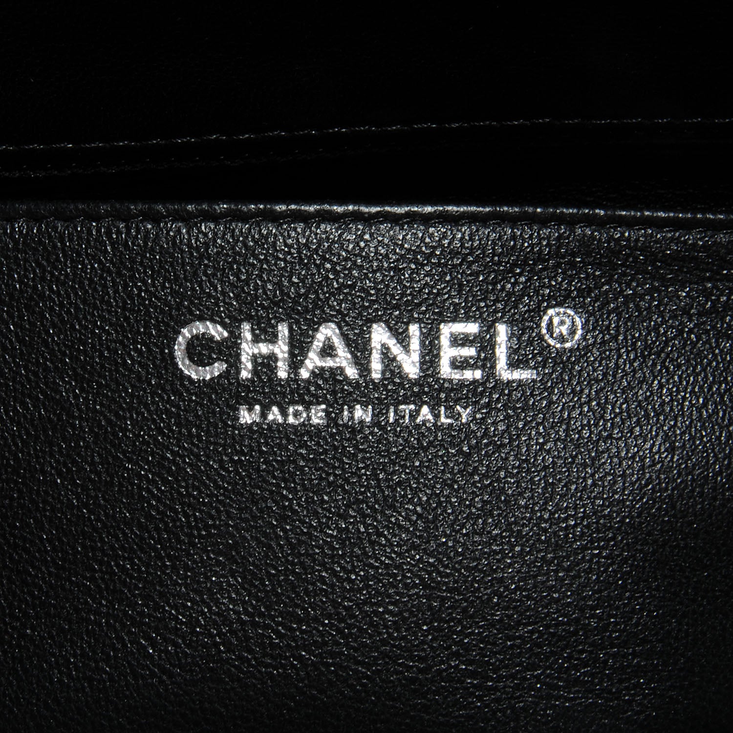 Chanel Lambskin Quilted Mini Flap Black 8 of 9