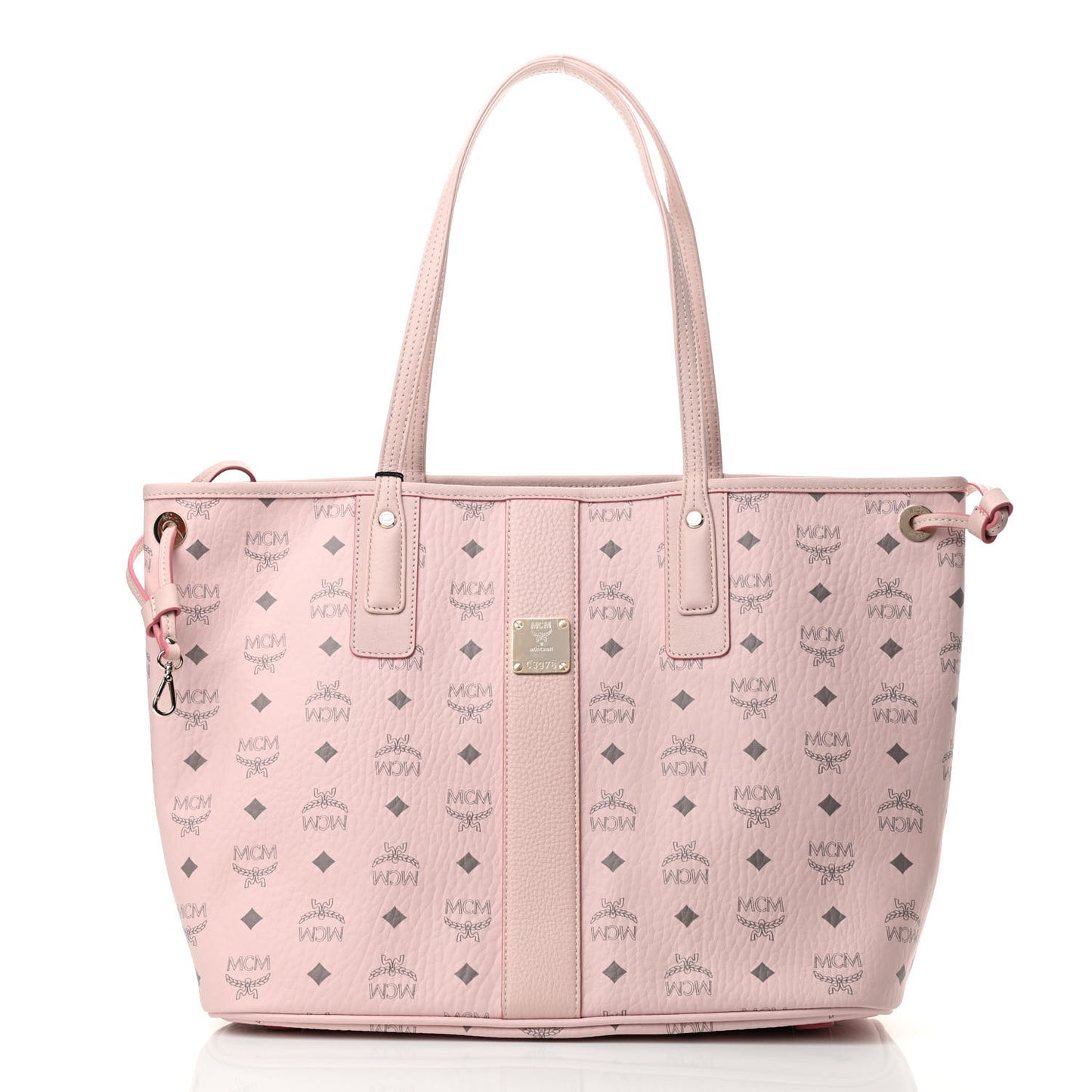 Visetos Medium Liz Reversible Shopper Tote Powder Pink