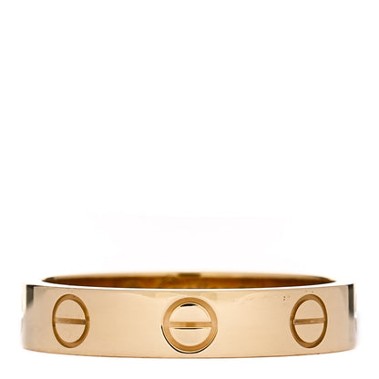 Cartier 18K Yellow Gold 3.5mm LOVE Wedding Band Ring 50 5.25 1 of 5