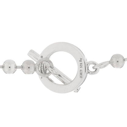 Gucci Sterling Silver Interlocking G Charm Toggle Necklace 3 of 3