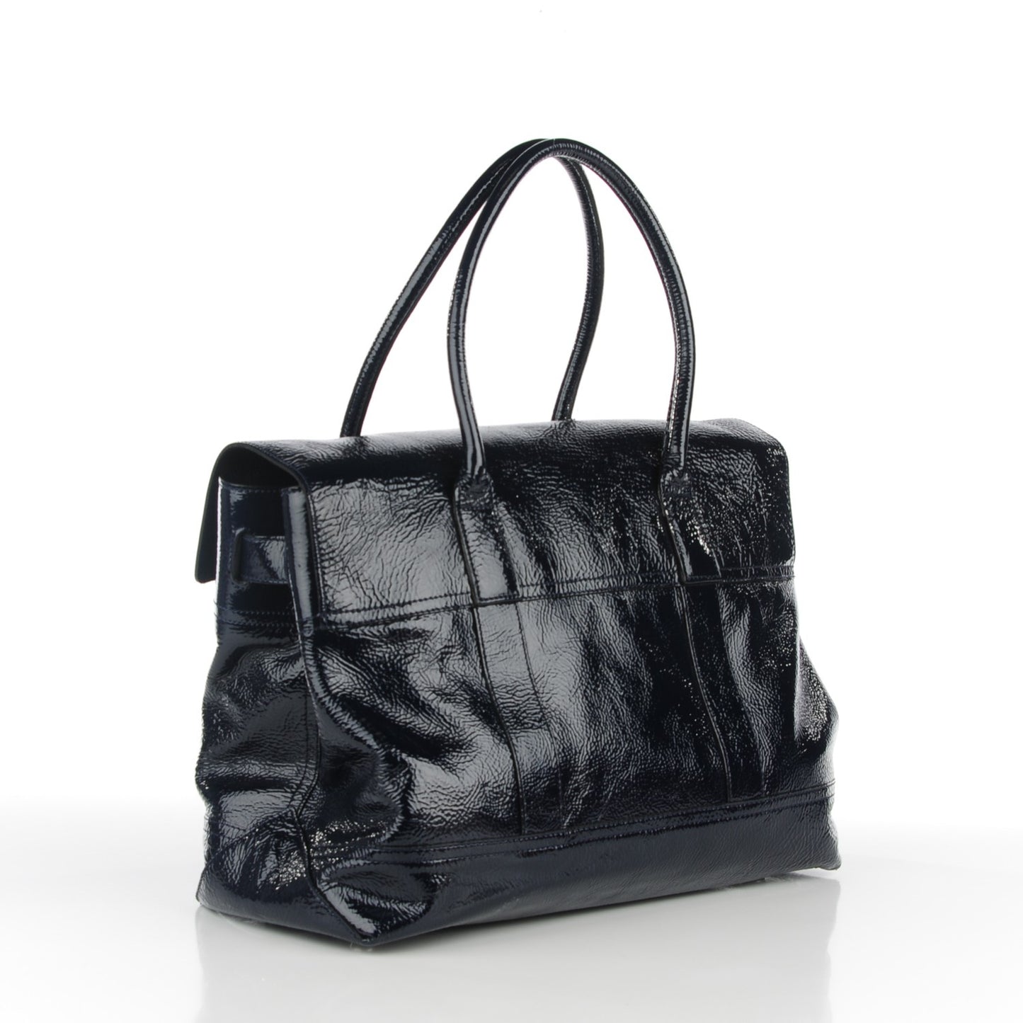 Spongy Patent Holiday Bayswater Nightshade Blue