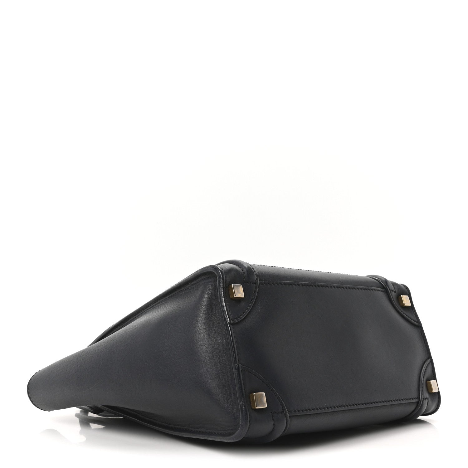 Celine Smooth Calfskin Micro Luggage Navy Blue 4 of 9