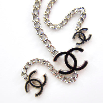 Chanel Ceinture Fantai Adjustable Belt Silver Black 3 of 4