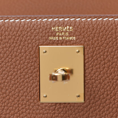 Hermes Togo Kelly Retourne 28 Gold 29 of 41