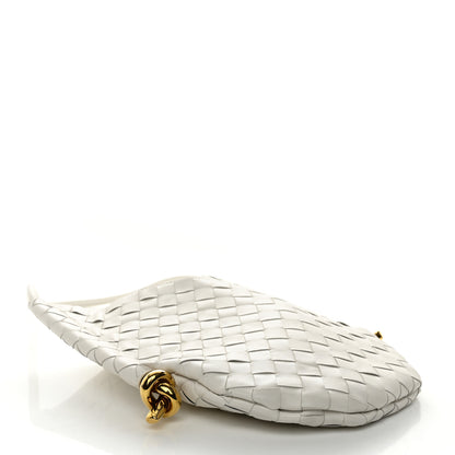 Bottega Veneta Nappa Intrecciato Small Solstice Hobo White 5 of 12