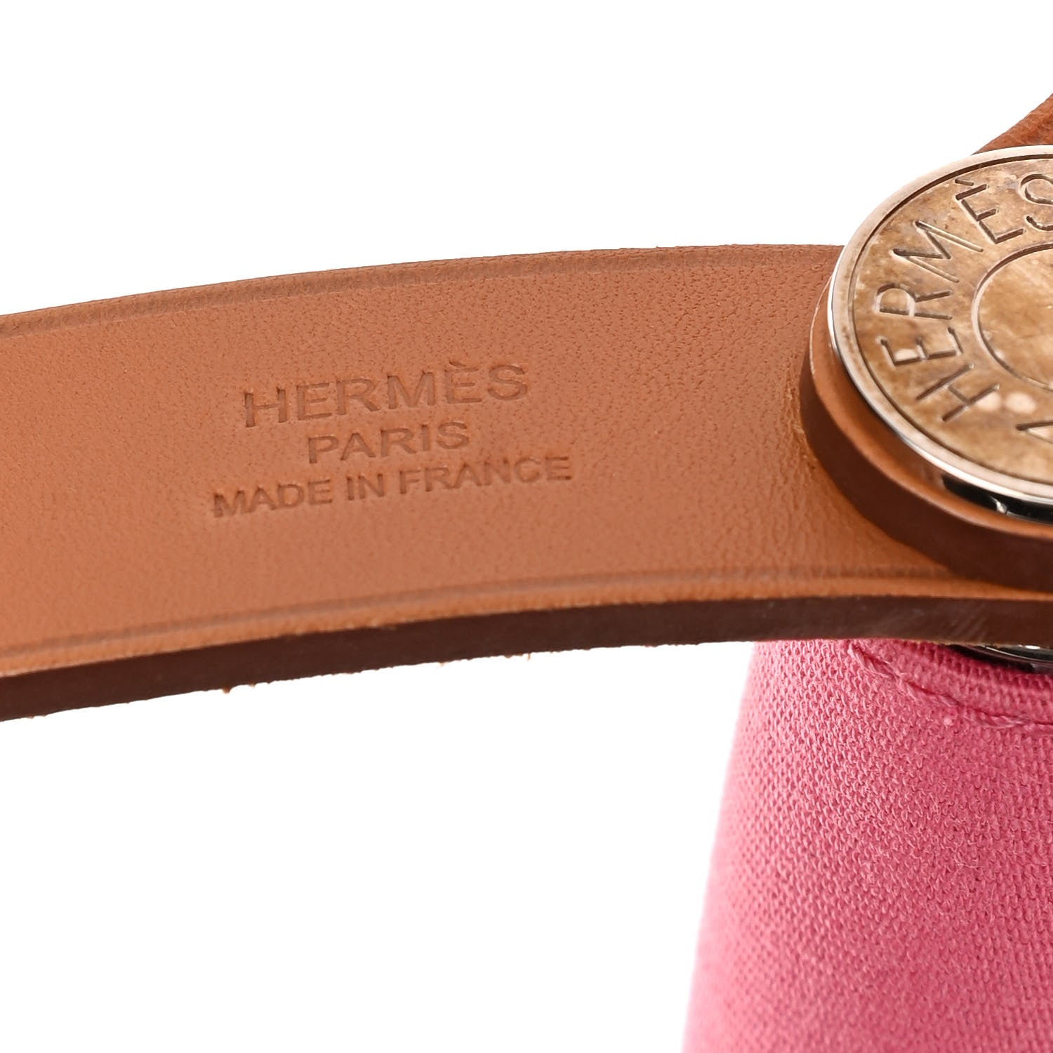 Hermes Toile Cabag 39 Rose Lipstick 6 of 14