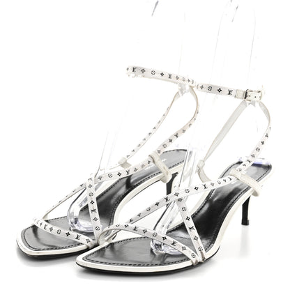 Louis Vuitton Satin Calfskin Citizen Sandal 41 White 9 of 18