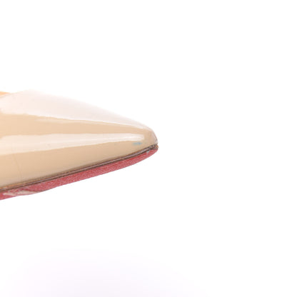 Christian Louboutin Patent Studded Zappa 100 Pumps 36 Beige 13 of 15
