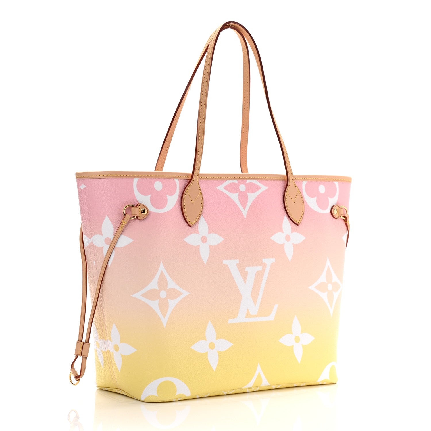 Louis Vuitton Monogram Giant By The Pool Neverfull MM Light Pink 4 of 10